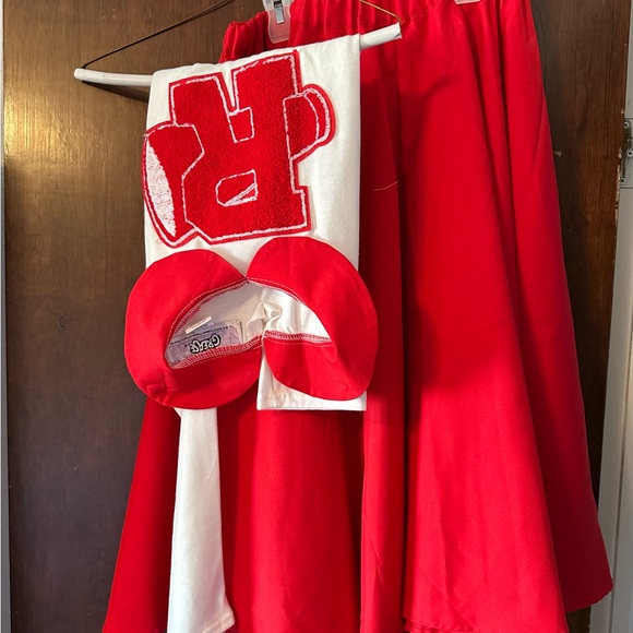 Grease Cheerleader Costume Set XL - Picture 1 of 5